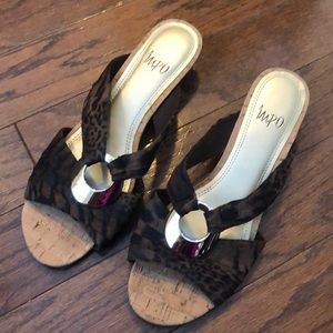 Brand new Impo wedge shoes